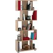 bibliothiki melaminis ezir hm238502 sonama 70x25x177y ek photo