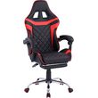 polythrona gaming skyler me anaklinomeni plati kai ypopodio hm115701 se xroma mayro kokkino photo