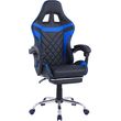 polythrona gaming skyler me anaklinomeni plati kai ypopodio hm115708 se xroma mayro mple photo