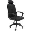 karekla grafeioy nimble hm119911 mayro yfasma mayros skeletos basi nylon 51x61x130yek photo