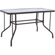 trapezi adam hm502002 metalliko kafe me gyalini epifaneia 110x60x71yek photo