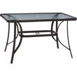 trapezi bravo metalliko kafe gyalepifaneia me trypa omprelas 120x70x72yekhm502112 photo
