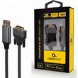 cablexpert displayport to dvi adapter cable premium series 4k 18m retail pack cc dpm dvim 4k 6 photo