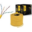 cablexpert cat5e utp lan cable cca solid 305m yellow upc 5004e sol y photo