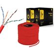 cablexpert cat5e utp lan cable cca solid 305m red upc 5004e sol r photo