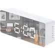 adler led alarm clock white ad1189w photo