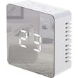camry led alarm clock white cr1150w photo