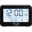 adler alarm clock black ad1196b photo