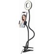 gembird selfie ring light with phone holder led ring4 ph 01 photo