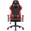 gembird gaming chair leather black red gc 01 r photo