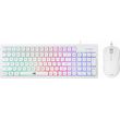 baracuda gaming combo keyboard and mouse bgc 012 orca white orca w photo