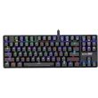 armaggeddon mechanical low profile keyboard rgb falconet black smk9rb photo