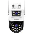 srihome dual lens panoramic monitoring ip camera 2mp 2mp hd sh048 photo