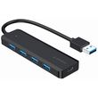 gembird 4 port usb 31 gen 1 hub black uhb u3p4p 02 photo