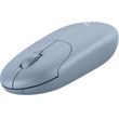 alcatroz silent rechargeable airmouse l6 chroma midnight blue aml6smb photo