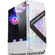armaggeddon gaming pc case with 4 argb fans tritron pro 200 white tritron200pro w photo