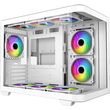 armaggeddon micro atx steel pc case aquaron x curve 285 fully white aquaron xc285w photo