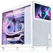 armaggeddon gaming pc case matx tessaraxx corevision white corevisionw photo