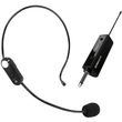 sonicgear rechargeable headset microphone wmh 100 ul black wmh100ul photo