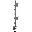 gembird adjustable 2 display vertical desk mount 17 32 ma d2 02 photo