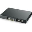 zyxel gigabit poe switch 24 port 10 100 1000 managed l2 gs1900 24ep photo