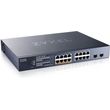 zyxel gigabit poe switch 16 port 10 100 1000 managed l2 2x sfp xmg1915 photo