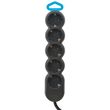 eurolamp polyprizo 5th obal 3x15mm 15m mayro prostasia epafon 147 62406 photo