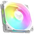 asus tuf gaming tr120 argb reverse fan 12cm white photo