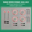 diq ambient range rover evoque spk mod 2020 2022 for mid range tweeters photo