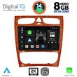 digital iq bxf 11402ch cpaa 9inc multimedia tablet for mercedes c w203 mod 1999 2004 photo