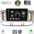 digital iq bxf 11474 cpaa 9inc multimedia tablet for nissan xtrail mod 2000 2004 photo