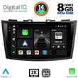 digital iq bxf 11685 cpaa 9inc multimedia tablet for suzuki swift mod 2011 2016 photo