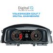 digital iq dgu 747 ic 125 vw golf 7 mod 2013 2020 digital dashboard photo