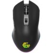 gembird 6 button rechargeable wireless rgb gaming mouse firebolt black musgw 6bl 02 photo