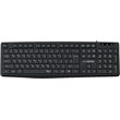 alcatroz silent usb wired keyboard kb1500 black photo