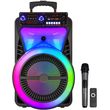 karaoke party speaker super bass soundman sm1209 40w photo