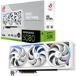 vga asus nvidia geforcertx5080 rog astral white oc edition 16gb gddr7 retail photo
