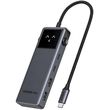 ugreen cm888 uno 2 x usb a 32 2 x type c hdmi grey photo