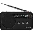 aiwa radio fm pll rds alarm clock battery with antenna aiwa black rs 77pll bk photo