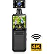 lamtech 4k 180o action camera with wifi lam980305 photo