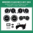 diq ambient 8w213ib mercedes e air vents turbine ambient light kit mercedes class w213 20 23 photo
