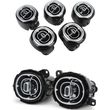 diq ambient 8176 glc aic benz glc x254 turbine air vent ambient light kit mercedes glc x254 22 photo