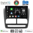 digital iq bxk 20137 cpaa 9inc multimedia tablet for fiat doblo mod 2010 2015 photo
