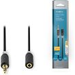 nedis cabw22050at10 stereo audio cable 35 mm male 35 mm female 10 m anthracite photo