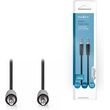 nedis cagb22000bk10 stereo audio cable 35 mm male 35 mm male 10m black photo