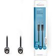 nedis cagb22000bk15 stereo audio cable 35 mm male 35 mm male 15 m black photo