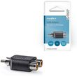 nedis cagb24940bk subwoofer adapter rca male 2x rca female blackp photo