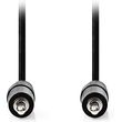 nedis cagl22000bk100 stereo audio cable 35mm male 35mm male 100m blackc photo