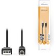 nedis ccgb60100bk30 usb 20 cable a male b male 30m black photo