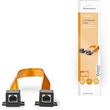 nedis ccgb85901bk03 cat5e flat cable utp rj45 8p8c female rj45 8p8c female 030m orange photo